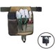 thumbnail image 4 of Whataatahia Cinturón de herramientas, riñonera de jardín Oxford 600D, cinturón para colgar, soporte para herramientas de reparación de múltiples bolsillos para bricolaje, electricistas, carpinteros,, 4 of 5