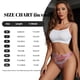 thumbnail image 5 of Balery Pastel Pink Beach Cafe Tangas de Algodón para Mujer con Estampado – Ropa Interior Sexy, Transpirable, G-string-Large, 5 of 6