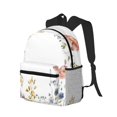 thumbnail image 2 of Fotbe Watercolor Floral Lightweight Casual Laptop Backpack for Men and Women, Daily use Waterproof backpack, Backpack for College, 2 of 7