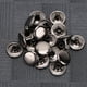 thumbnail image 3 of Remache Artesanal, 200 Juegos, Botón De Hierro Para Clavo Redondo Con Doble Tapa, 3 of 7