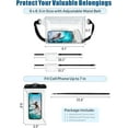 thumbnail image 5 of Waterproof Fanny Pack - Waterproof Phone Pouch with Waist Strap - Cruise Essentials 2025 Must Haves Waterproof Pouch Dry Bag Keep Phone Valuables Safe for Beach Kayaking Boating Fishing, 5 of 5