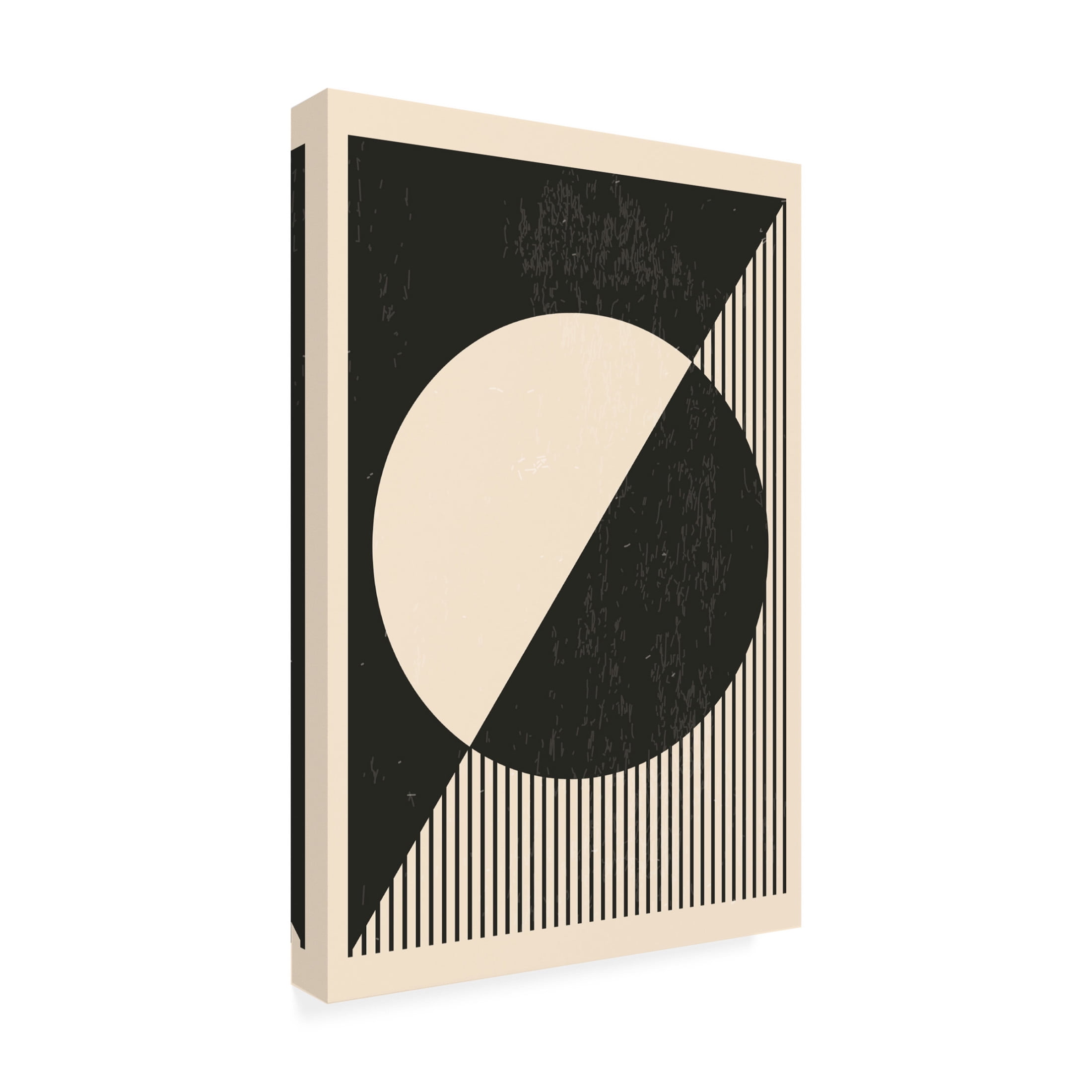 Trademark Fine Art jay stanley Black and White Planets Series 2 Canvas Wall Art