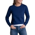 thumbnail image 2 of Fruit of the Loom Women's Eversoft Fleece Crewneck Sweatshirt, 2 of 5