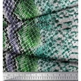 thumbnail image 2 of Soimoi Cotton Duck Fabric Snake Animal Skin Print Fabric by The Yard 42 Inch Wide, 2 of 3