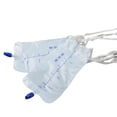 thumbnail image 2 of Bolsa para pierna de 500 ml, bolsa de drenaje urinario, bolsa de drenaje para recolección de orina con 2 correas, válvula antirreflujo, 2 of 5