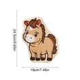 thumbnail image 3 of Uuiauoio Cartoon Cute Pony Hand Towel Fleece Home Kitchen Wipes Thickened Hanging Absorbent Towels for Bathroom Cartoon Home Decor, 3 of 6