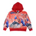 thumbnail image 1 of 2023 nuevo abrigo de niño vengadores primavera otoño para niños con capucha bebé niños chaqueta ropa de salida coche de dibujos animados McQueen Spiderman 3-8S (2T-3T) Gao Jinjia LED, 1 of 2