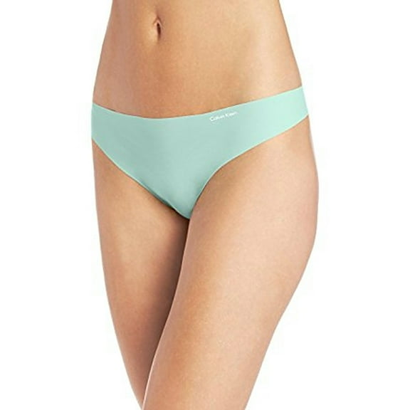 Calvin Klein Invisibles Mint Seamless Thong Panties Women's Small