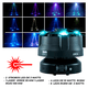 thumbnail image 1 of Cabeza Luz Led Figuras + Laser Estrobo Rgb Anca Luz Dmx, 1 of 5