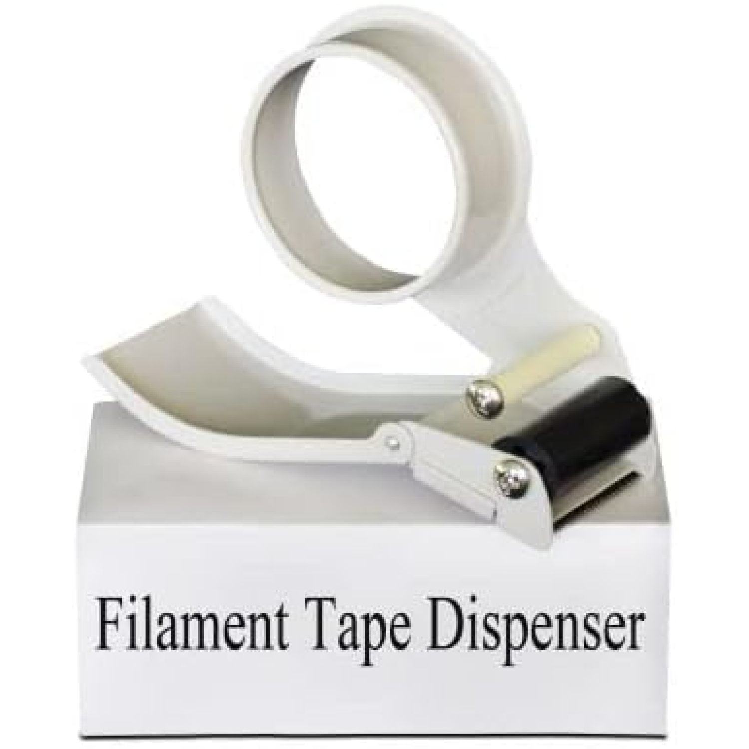 PSBM Filament Strapping Tape Dispenser, 1 Inch Wide, 1 Pack, Heavy Duty
