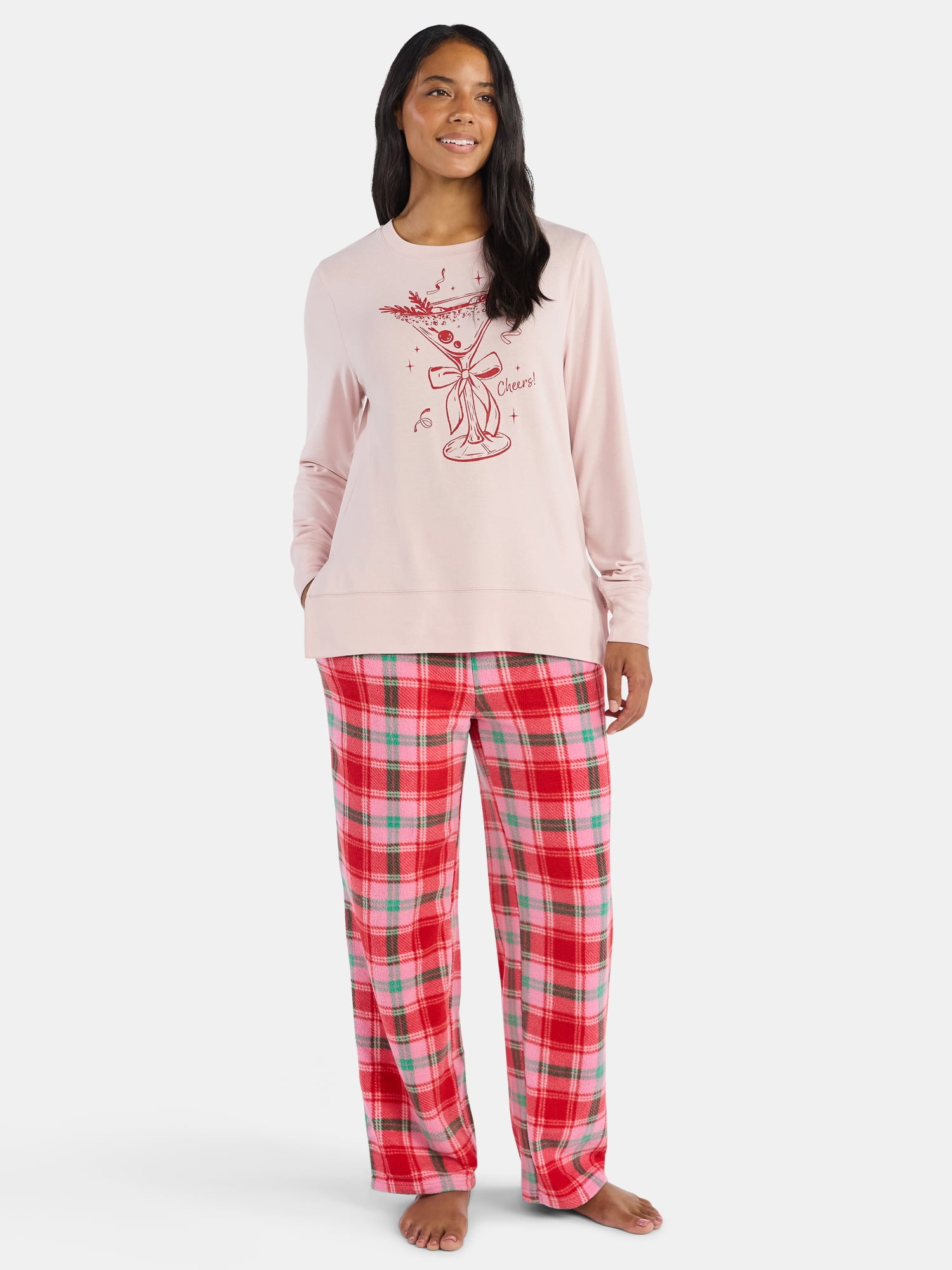 Women's and Women's Plus Christmas Sleep Pants from Holiday Time, Sizes S-3X
