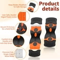 thumbnail image 3 of Razor Blade Scraper Tool -4 Pack Cleaning scrapper with 10 Metal & 10 Plastic Razor Blades Multi-Purpose Glass Scraper for Windows, Sticker, Decals, Cooktop, Paint Removal,Stovetop(Orange), 3 of 4