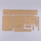thumbnail image 5 of Plantillas de Herramientas de Plantilla Acrílica, de cinturo con en Relieve para Manualidades en Cuero, 9 Piezas perfecl Plantilla de acrílico transparente, 5 of 8