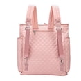 thumbnail image 1 of koolsoo Tennis Bag Racket Tote Seperate Compartment Portable Rackets Bag for Gym Man Pink, 1 of 9