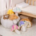 thumbnail image 4 of Pillow Mushroom Pillow Floor Pillow Sofa Cushion Home Decor Pillow Reading Pillow (Purple, 32 cm), 4 of 4
