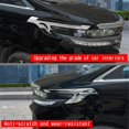 thumbnail image 3 of Car Headlight Eyebrows Trim Cover for Alphard 40 Series 2023+ Head Light Lamp Eyelid Trim Stickers, 3 of 5