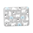 thumbnail image 3 of TISHITA Tapis Rafraîchissant pour Chat Tapis Rafraîchissant pour Animaux de Compagnie Tapis Auto-Refroidissant pour Chaton Gris, 3 of 8