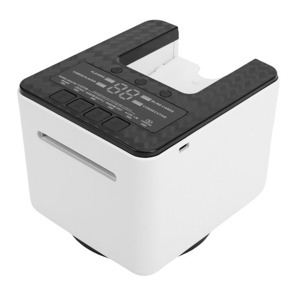 Distribuidor Automático De Cartas, Barajador, 2 Mazos, Compatible Con 3-8 Jugadores, Máquina Barajadora De Cartas Que Funciona Con Batería Recargable