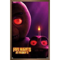 Five Nights at Freddy's Movie - Chica One Sheet Wall Poster, 14.725" x 22.375" Framed