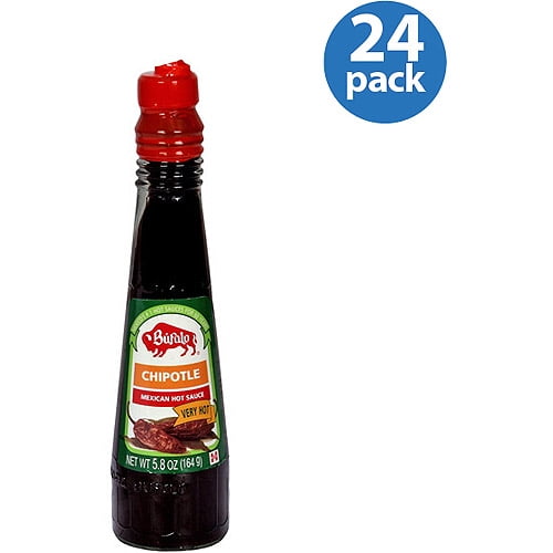 Bufalo Chipotle Mexican Hot Sauce, 5.8 oz, (Pack of 24) by Generic