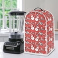 thumbnail image 5 of HELLHERO Christmas Snowman and Candy Cane Univesal Coffee Machine Dust Cover with Protects Against Scratches Polyester Blender Dust Cover, 5 of 6