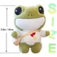 thumbnail image 2 of Juguetes De Peluche De Rana Lindo Muñeco De Peluche De Juguete Animal De Dibujos Animados Juguete Para Regalo Para Niños Niñas Amigos 11,8 Pulgadas sonducket FN006825-07, 2 of 6