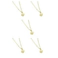 thumbnail image 1 of Guardoinrt Collier Pendentif Collier Ras du Cou Bijou en Strass Cadeau Personnalisé Type 2 Or 5Set, 1 of 6