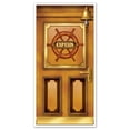 thumbnail image 2 of Party Central Club Pack of 12 Brown and Gold Nautical Themed Cruise Ship Door Cover Party Decors 5', 2 of 2