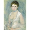 thumbnail image 3 of Pierre-Auguste Renoir 19x24 Black Modern Framed Museum Art Print Titled - Madame Henriot (C. 1876), 3 of 5