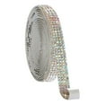 thumbnail image 1 of Diy Colorful Rhinestone Diamond Crystal Bling Decor Sticker Car Clothing Craft, 1 of 6