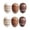 A, variant on CoreLiving Hanging Easter Eggs Ornaments Plastic Multicolored Hand Painted Decorative Egg Decor for Easter Tree Decorations Indoor Easter Home Decor Wreath Accents Easter Party Favor Supplies 6 Count