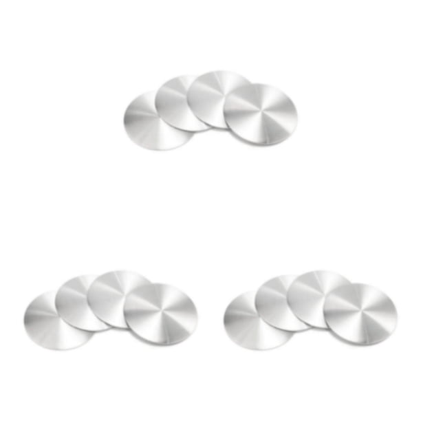 Riwesomey 4 Uds 56mm tono Universal tapacubos de centro de rueda insignia calcomanía pegatina a prueba de polvo pegatinas magnéticas fuerte Type1