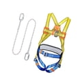 thumbnail image 3 of Arnés de cuerpo completo con anillo dorsal en D para construcción montañismo al aire libre gancho pequeño, 3 of 8