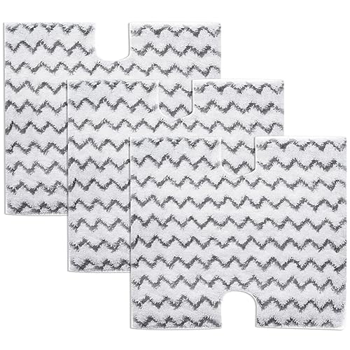 3 Pack Steam Mop Pads Replacement P184WQ for Shark Lift-Away Pro & Genius Steam Pocket Mop System S3973 S3973D S3973WM S5001 S5002Q S5003A S5003D S5004 S5004W S6001W