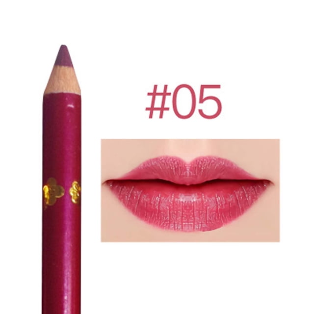 Dvkptbk Crayon à Lèvres Maquillage Femmes Crayon à Lèvres Mat Velours Crayon à Lèvres