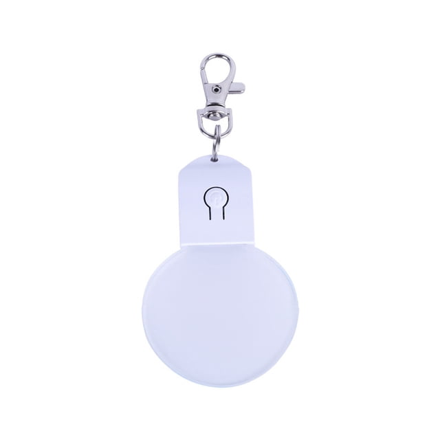 Luz nocturna LED portátil en forma de corazón, lámpara colgante recargable por USB, ideal para el bolso, acampadas, senderismo y paseos