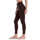 thumbnail image 3 of Leggins HeyNuts Workout Pro 7/8 con bolsillos para mujer, color espresso, 3 of 7