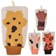 thumbnail image 1 of 4 manoplas exfoliantes de doble cara con diseño adorable para masaje corporal., 1 of 7