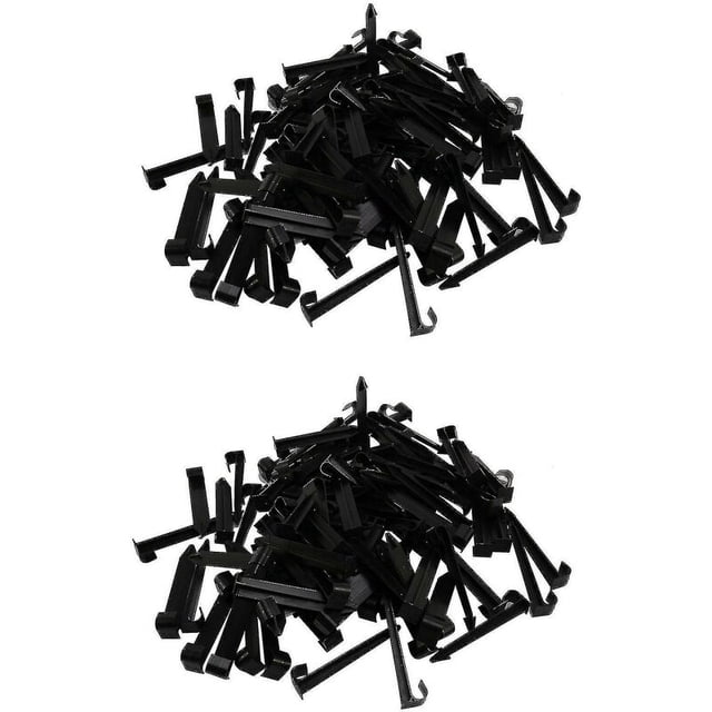 100 piezas de soportes para mangueras de tubo Dn16, estacas de tierra tipo C