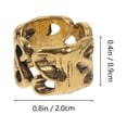 thumbnail image 2 of unbranded 16Ud Cuffs Dorados Para Dreadlocks Accesorios De De Zinc Para Peinados En Casa, 2 of 8