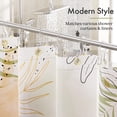 thumbnail image 6 of Shower Curtain Hooks, 12Pcs Plastic Shower Hooks for Shower Curtain, Clear Double Hook Shower Curtain Hooks Rust Proof Shower Curtain Hangers, 6 of 7