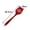 Red, variant on Unique Bargains Silicone Turner 4 Pieces Heat Resistant Non Stick Turner Red