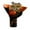 A, variant on XIEULQP Halloween Pumpkin Flower Bouquet: Artificial Forever Flowers with Pumpkin Ghost Eucalyptus Puff for Halloween Decoration, Home Decor, Party
