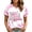 White_004, variant on Domuza Breast Cancer Awareness Shirts Women Pink Ribbon Graphic Cancer Survivor Short Sleeve Crew-Neck Tshirts ,in October We Wear Pink Top L
