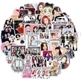 thumbnail image 1 of 50 Uds. Pegatinas de cantante Blackpink pegatinas de vinilo estéticas bonitas para ordenador de adolescentes, dibujos animados geniales resistentes al agua, 1 of 1