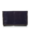 Pre-Owned Authenticated Stella McCartney Falabella Clutch Bag Fabric Purple
