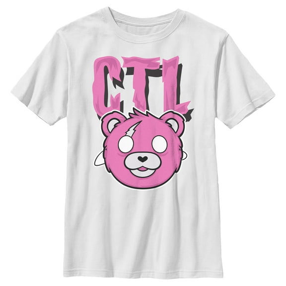 Boy's Fortnite Cuddle Team Leader Large Logo Graphic Tee