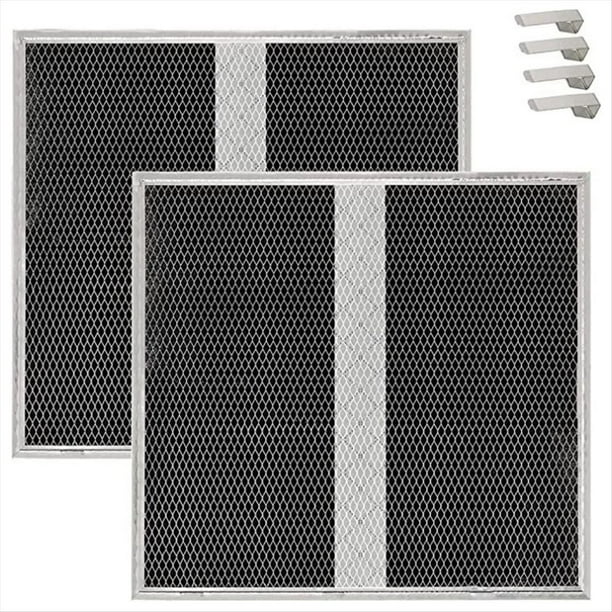Filtro de CarbóN HPF36 Filtro de CarbóN Sin Conductos, 2 Filtros de Grasa Tipo para Filtro de Campana Extractora S97020466