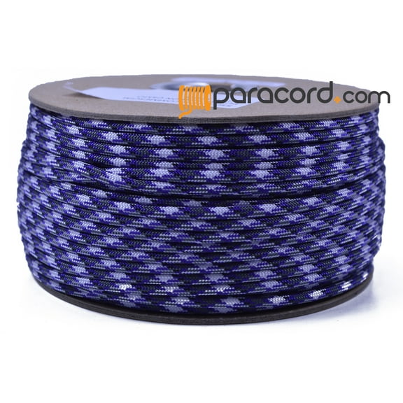 Bored Paracord Brand 550 Type III Paracord - Passion Purple - 250 Feet Spool
