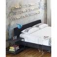 thumbnail image 2 of Fox Hill Trading Pure Decor C Shape Lucite and Acrylic Accent Table - Clear, 2 of 5